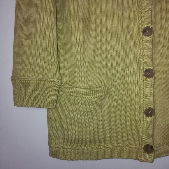 Ann Taylor light green cardigan size L - Picture 2 of 9